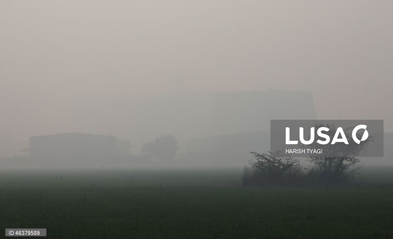 Nova Deli: Aumento do nível de poluição atmosférica