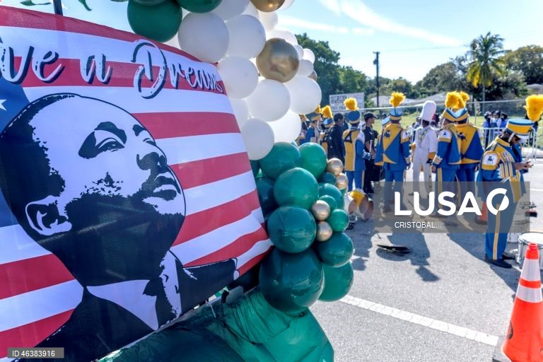 EUA: Desfile de Martin Luther King em Miami