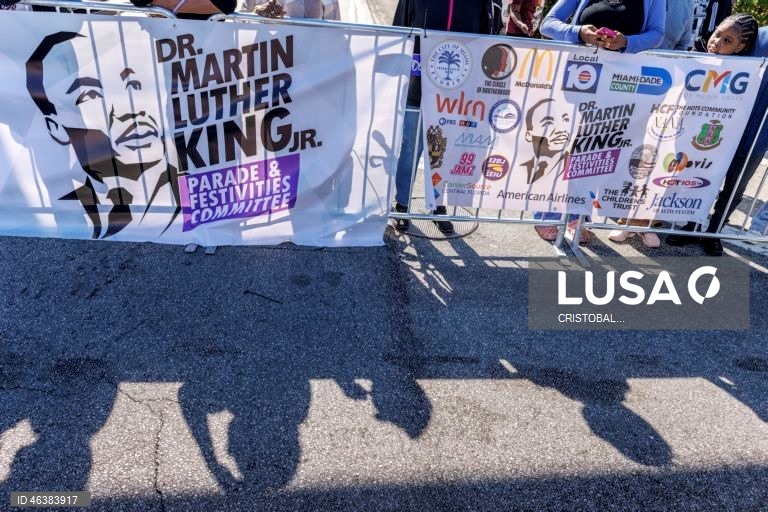 EUA: Desfile de Martin Luther King em Miami