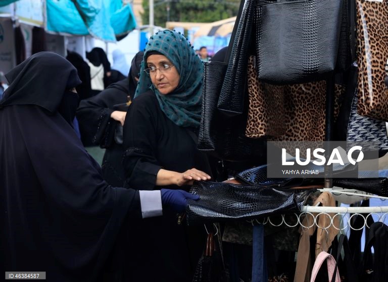 Iémen: Bazar em Saná vende produtos artesanais feitos por mulheres