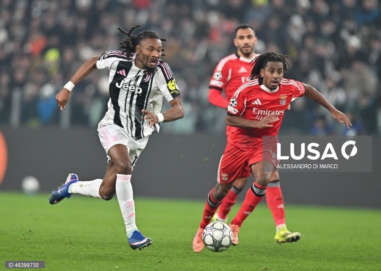 Futebol: Liga dos Campeões - Juventus vs Benfica
