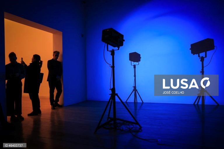 Visita de imprensa e inauguração da exposição "Auto dos Anfitriões: Obras da Coleção da Fundação Leal Rios na Coleção de Serralves", Museu de Serralves, no Porto, 22 de janeiro de 2026. A exposição exibe pela primeira vez em Serralves obras de alguns dos artistas nacionais e internacionais representados na Coleção da Fundação Leal Rios. JOSÉ COELHO/LUSA