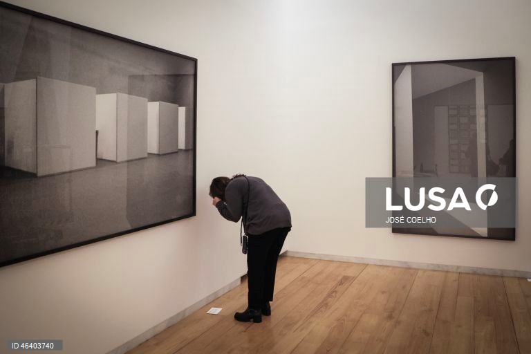 Visita de imprensa e inauguração da exposição "Auto dos Anfitriões: Obras da Coleção da Fundação Leal Rios na Coleção de Serralves", Museu de Serralves, no Porto, 22 de janeiro de 2026. A exposição exibe pela primeira vez em Serralves obras de alguns dos artistas nacionais e internacionais representados na Coleção da Fundação Leal Rios. JOSÉ COELHO/LUSA