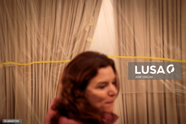 Visita de imprensa e inauguração da exposição "Auto dos Anfitriões: Obras da Coleção da Fundação Leal Rios na Coleção de Serralves", Museu de Serralves, no Porto, 22 de janeiro de 2026. A exposição exibe pela primeira vez em Serralves obras de alguns dos artistas nacionais e internacionais representados na Coleção da Fundação Leal Rios. JOSÉ COELHO/LUSA