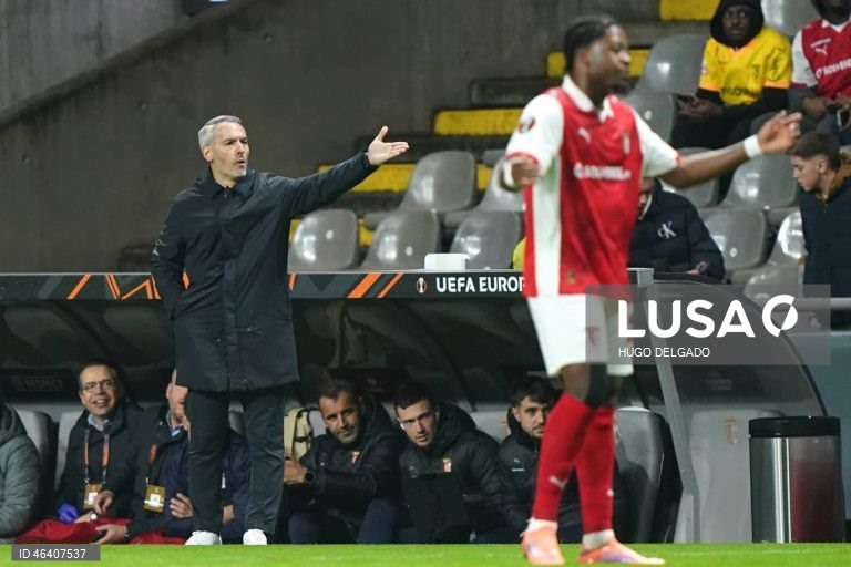 Futebol: Liga Europa - Sporting de Braga vs Nottingham Forest 