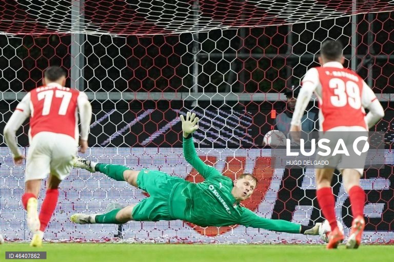 Futebol: Liga Europa - Sporting de Braga vs Nottingham Forest 