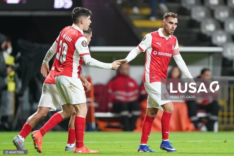 Futebol: Liga Europa - Sporting de Braga vs Nottingham Forest 