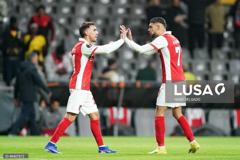 Futebol: Liga Europa - Sporting de Braga vs Nottingham Forest 