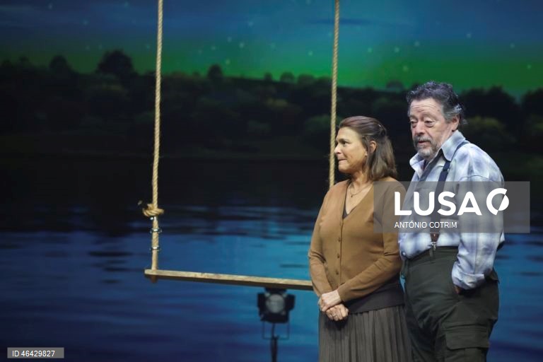 Teatro: Ensaio de imprensa da peça “A Gaivota”