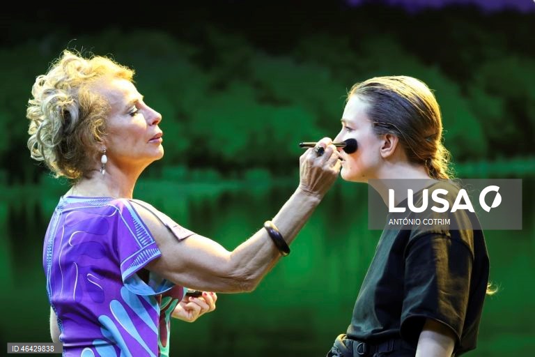 Teatro: Ensaio de imprensa da peça “A Gaivota”