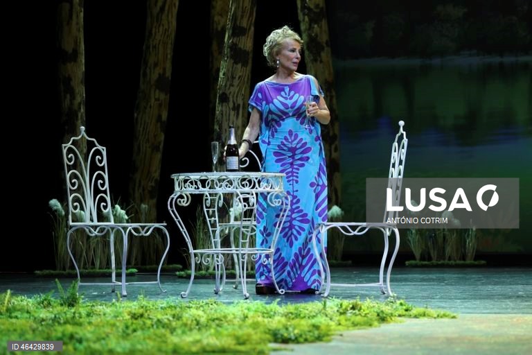 Teatro: Ensaio de imprensa da peça “A Gaivota”