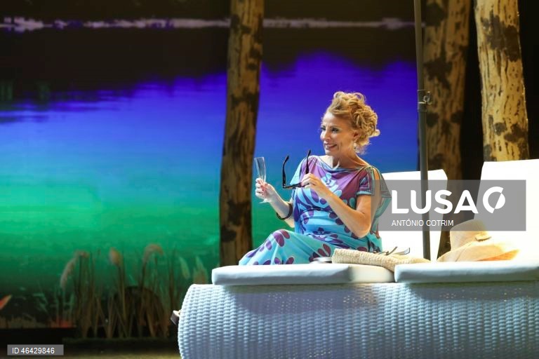 Teatro: Ensaio de imprensa da peça “A Gaivota”