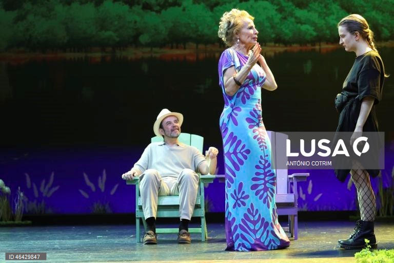 Teatro: Ensaio de imprensa da peça “A Gaivota”