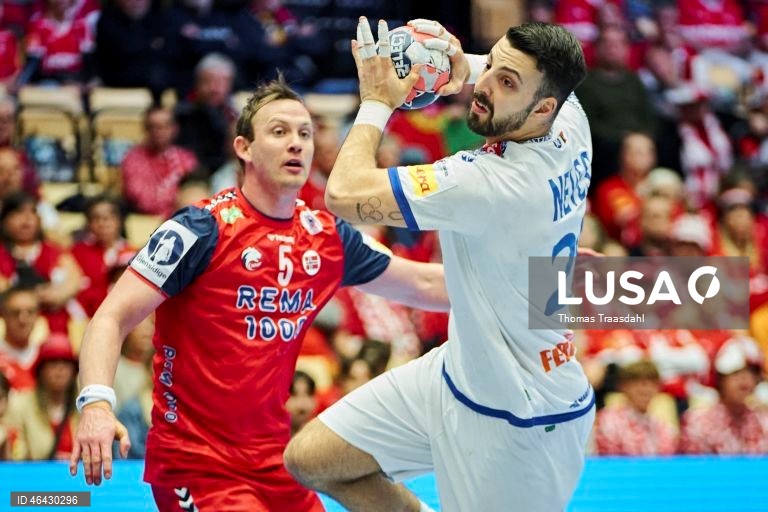Andebol: Campeonato da Europa - Portugal vs Noruega