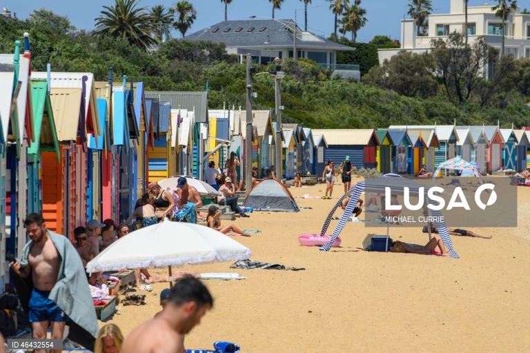 Austrália: Onda de calor em Melbourne