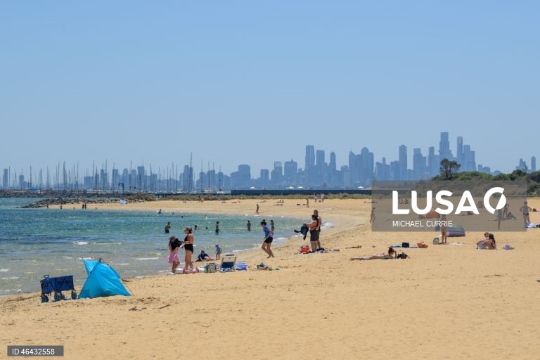 Austrália: Onda de calor em Melbourne