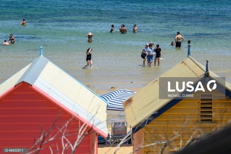 Austrália: Onda de calor em Melbourne