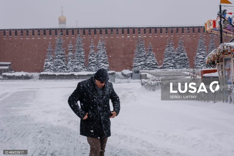 Rússia: Inverno em Moscovo