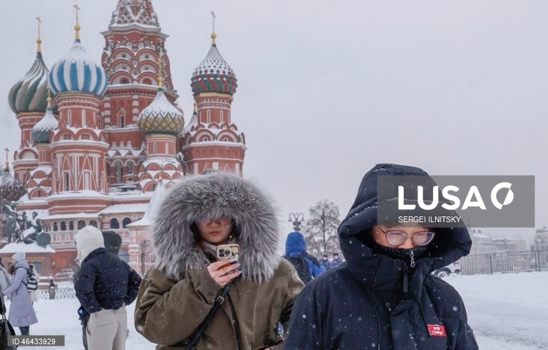 Rússia: Inverno em Moscovo