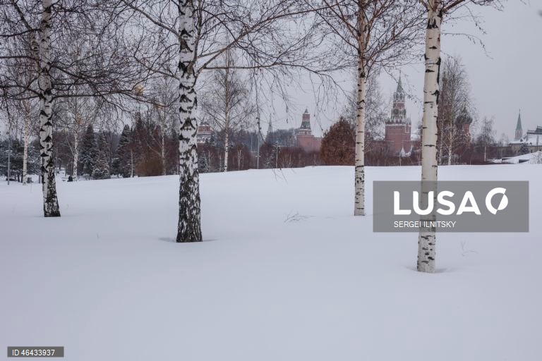 Rússia: Inverno em Moscovo