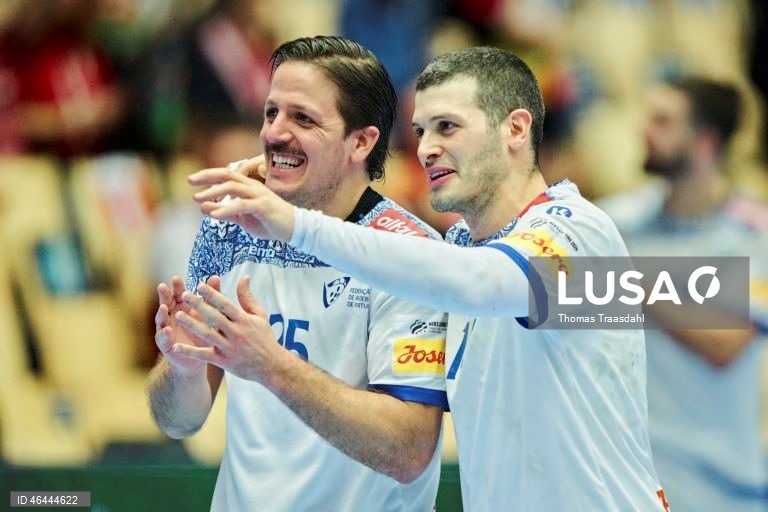 Andebol: Campeonato da Europa: Espanha vs Portugal