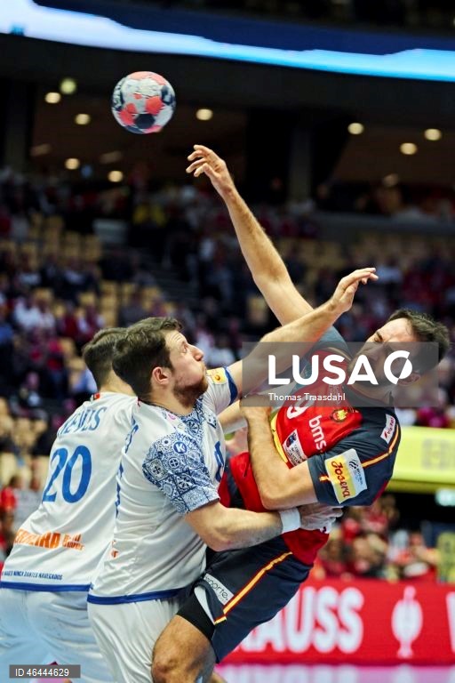 Andebol: Campeonato da Europa: Espanha vs Portugal