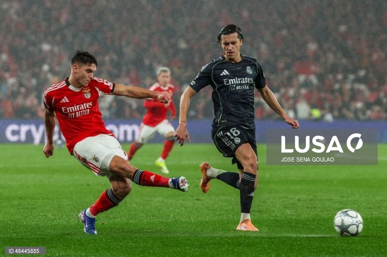 Um golo do guarda-redes Trubin, aos 90+8 minutos, qualificou hoje o Benfica para o play-off de acesso aos oitavos de final da Liga dos Campeões de futebol, garantindo um triunfo por 4-2 sobre o Real Madrid.