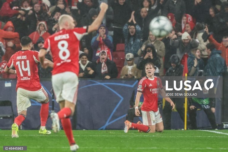 Um golo do guarda-redes Trubin, aos 90+8 minutos, qualificou hoje o Benfica para o play-off de acesso aos oitavos de final da Liga dos Campeões de futebol, garantindo um triunfo por 4-2 sobre o Real Madrid.