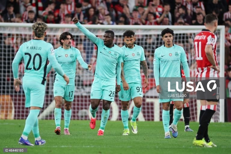 O Sporting apurou-se hoje para os oitavos de final da Liga dos Campeões de futebol, ao vencer o Athletic Bilbau, por 3-2, na última jornada da fase de liga, com um golo de Alisson Santos, aos 90+4 minutos.