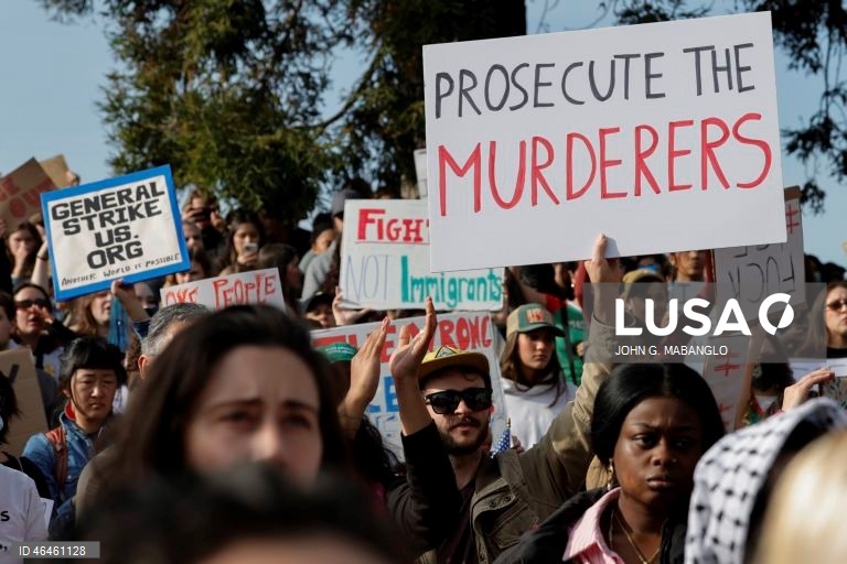 EUA: Manifestação nacional contra o ICE em São Francisco