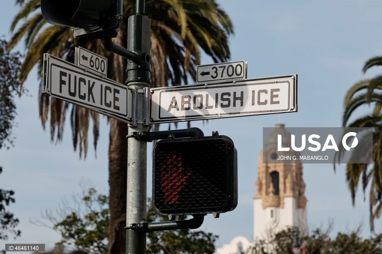 EUA: Manifestação nacional contra o ICE em São Francisco