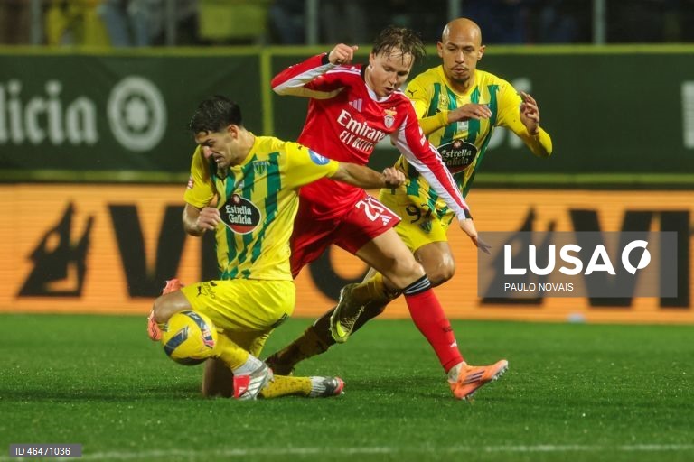 O Benfica, ainda invicto, cedeu hoje o sétimo empate na edição 2025/26 da I Liga portuguesa de futebol, ao ficar-se por um ‘nulo’ em Tondela, em encontro da 20.ª jornada da prova.