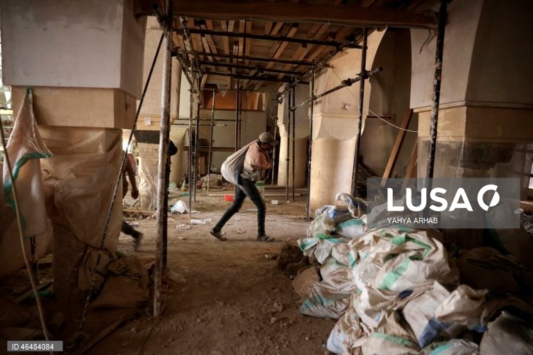 Iémen: Trabalhos de restauro da Grande Mesquita de Saná