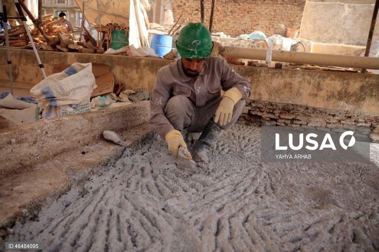 Iémen: Trabalhos de restauro da Grande Mesquita de Saná