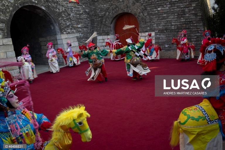 China: Início das celebrações da primavera em Pequim