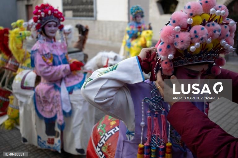 China: Início das celebrações da primavera em Pequim