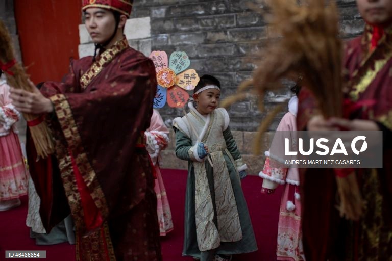 China: Início das celebrações da primavera em Pequim