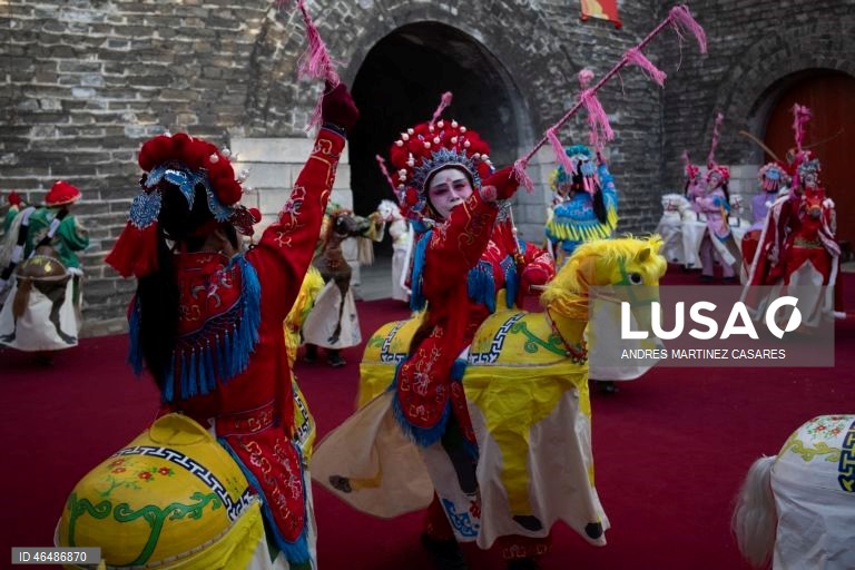 China: Início das celebrações da primavera em Pequim