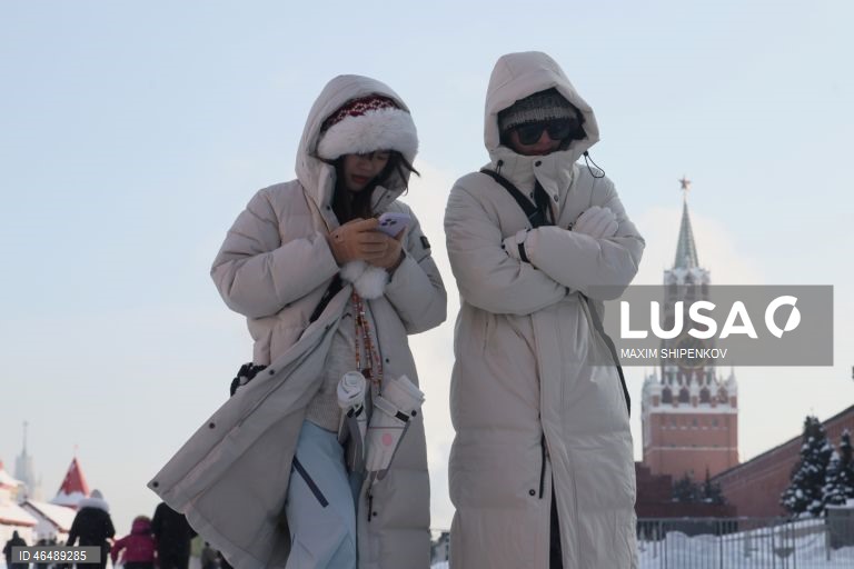 Rússia: Inverno em Moscovo