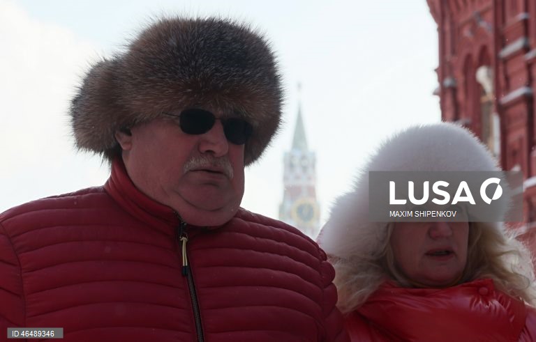 Rússia: Inverno em Moscovo