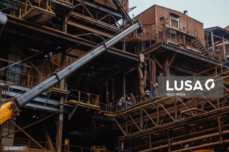 Indonésia: produção de níquel