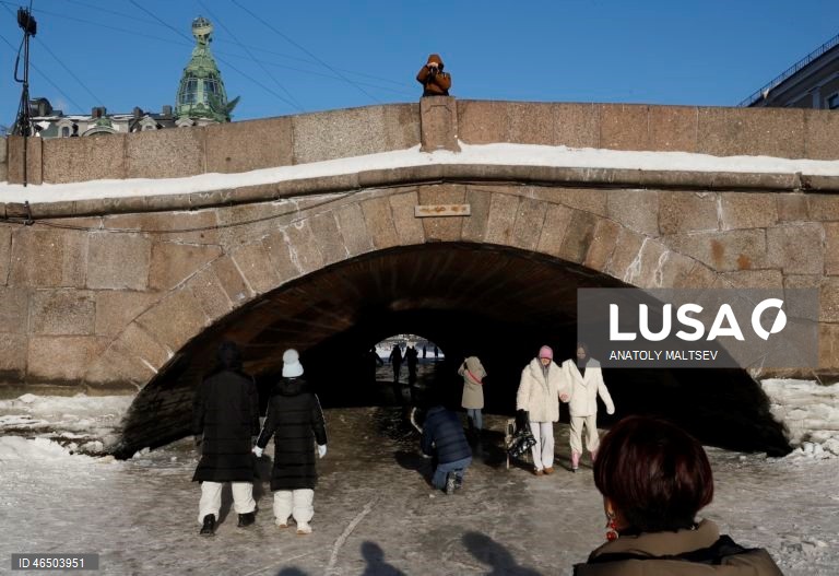 Rússia: Inverno em S. Petersburgo