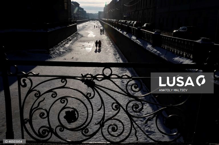 Rússia: Inverno em S. Petersburgo