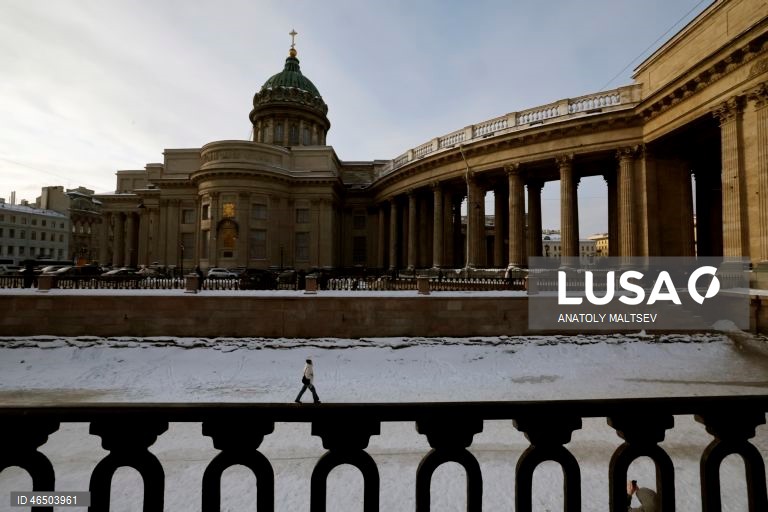 Rússia: Inverno em S. Petersburgo