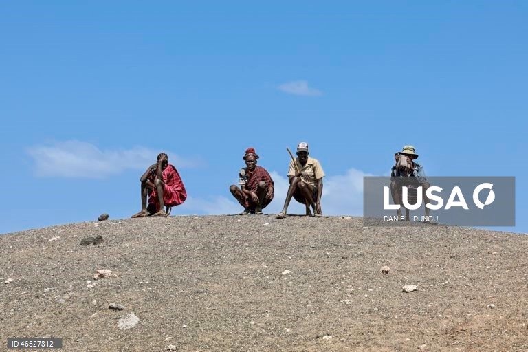 Quénia: Situação de seca no condado de Turkana