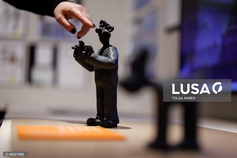 Inglaterra: pré-estreia de Wallace e Gromit e Amigos "Por dentro da Aardman" no Young V&A, em Londres