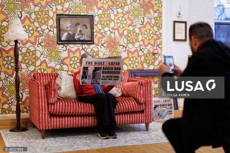 Inglaterra: pré-estreia de Wallace e Gromit e Amigos "Por dentro da Aardman" no Young V&A, em Londres