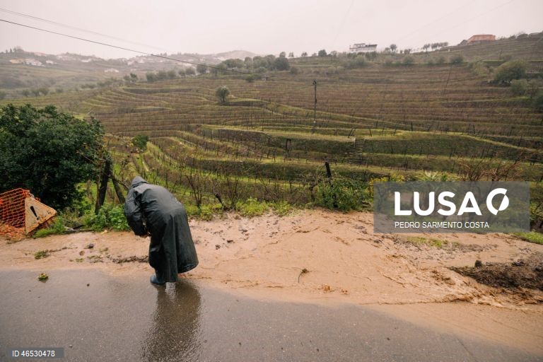 Mau tempo em Portugal
