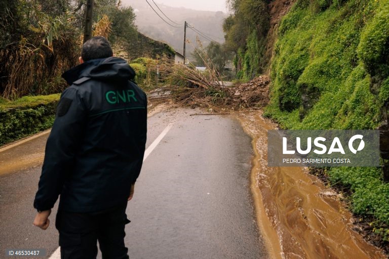 Mau tempo em Portugal