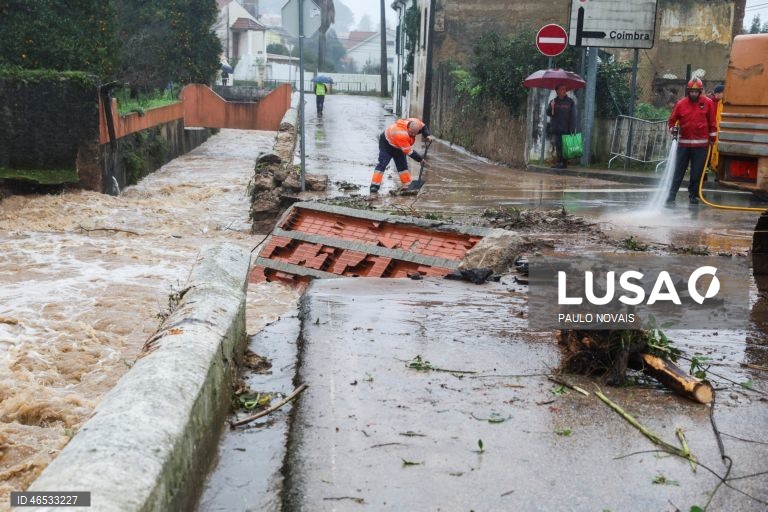 Mau tempo em Portugal